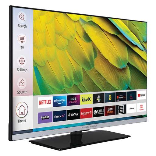 Mitchell & Brown 43" Full HD Smart LED TV with Freeview - Image 3