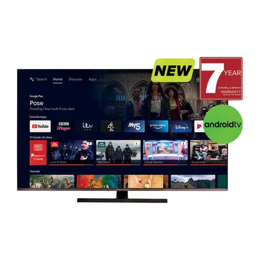 Mitchell & Brown 50" 4K UHD BORDERLESS SMART TV WITH FREEVIEW PLAY - Image 3