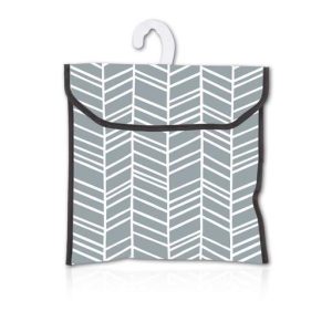 Minky Geometric Peg Bag