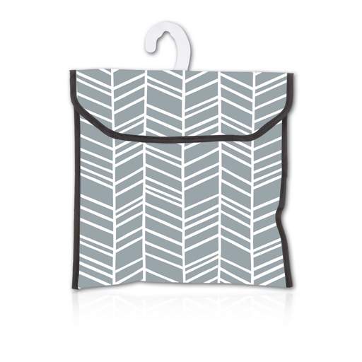 Minky Geometric Peg Bag