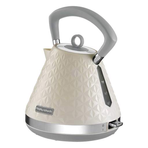 Morphy Richards 1.5L Vector Pyramid Kettle Cream - Image 2