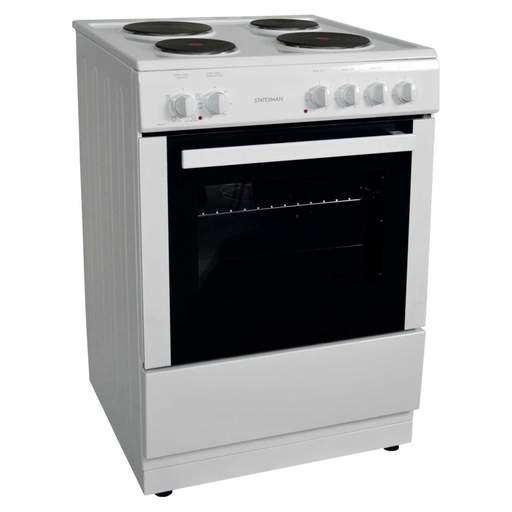 Statesman 60cm Single Cavity Electric Cooker White - Image 2