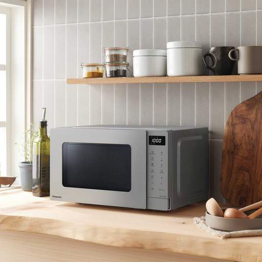 Panasonic 20L 1000W Microwave Oven & Grill Silver - Image 3