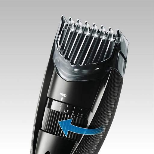 Panasonic Wet and Dry Cordless Beard Trimmer Black - Image 4
