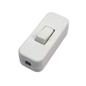 Pik-a-Pak 2A Single Pole In Line Switch White