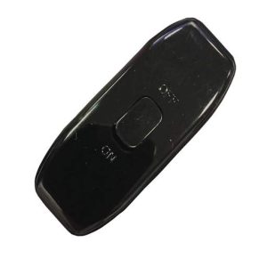 Pik-a-Pak 6A Double Pole In Line Switch Black