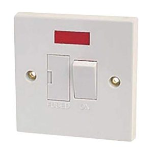 Pik-a-Pak 13A Switched Fused Spur with Neon