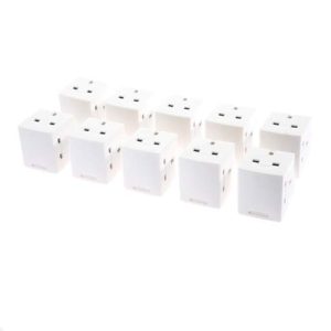 Pik-a-Pak 13A 3 Way Multi Adaptor