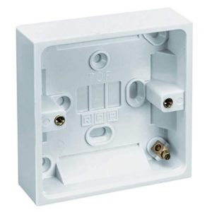 Pik-a-Pak Single Surface Mounting Box