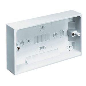 Pik-a-Pak Twin Surface Mounting Box