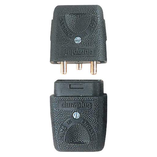 Pik-a-Pak 3 Pin Lead Connector Black