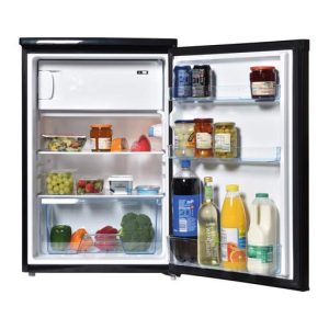 Statesman 55Cm Under Counter Fridge With 4* Ice Box Black
