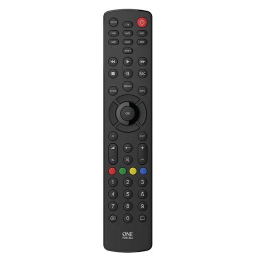 One For All Contour Universal 8 in 1 Remote Control