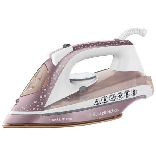 Russell Hobbs 2600W Pearl Infused Ceramic Soleplate Iron