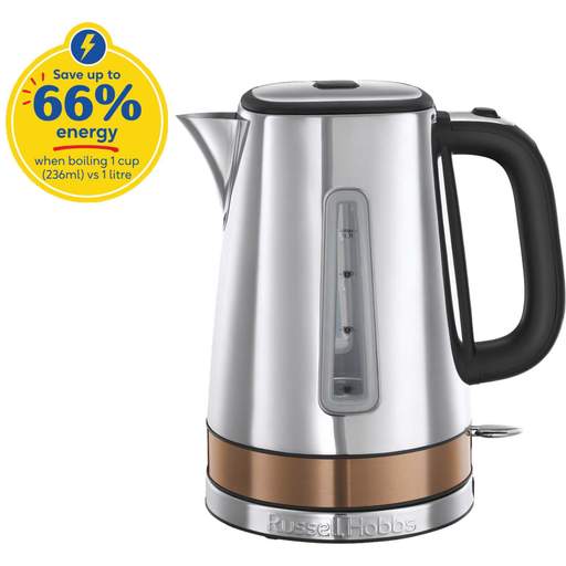 Russell Hobbs Luna Copper Quiet Boil Kettle - Image 2