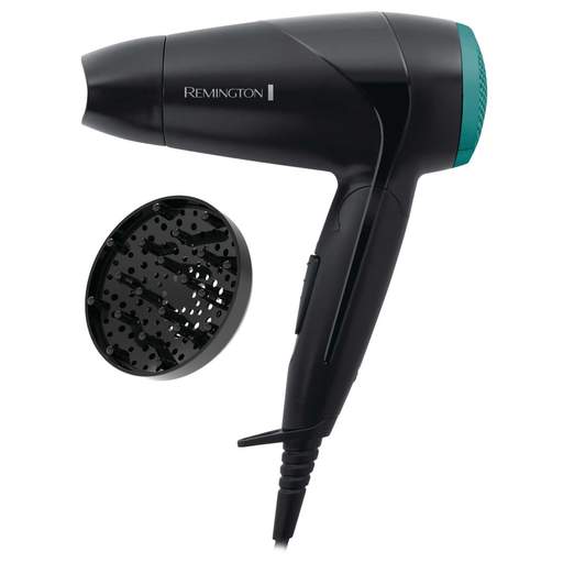 Remington 2000W Travel Hairdryer with Compact Diffuser