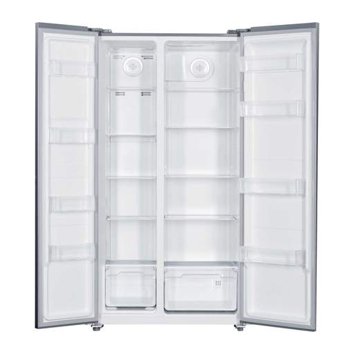 Statesman American Side-By-Side Total No Frost Fridge Freezer Inox