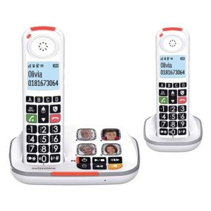 Swissvoice Xtra 2355 Duo Dect Big Button Amplified Portable Telephone
