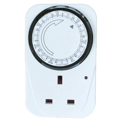 Pro Elec 7 Day Plug-in Mechanical Timer