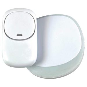 Mercury 150M Plug in Wireless Door Bell White