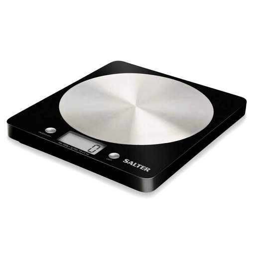 Salter Electronic Kitchen Scale Black/Silver