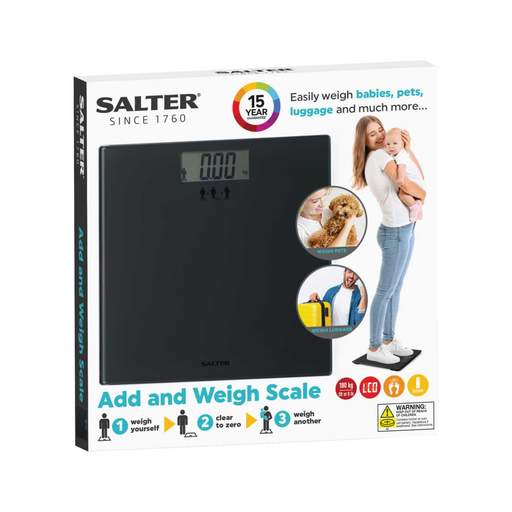 Salter Add & Weigh Bathroom Scales - Image 3