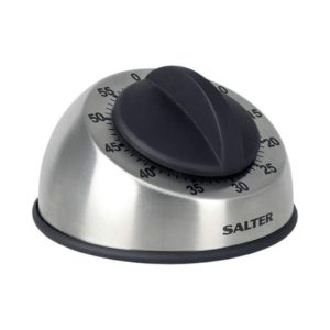 Salter Mechanical Stainless Steel Timer