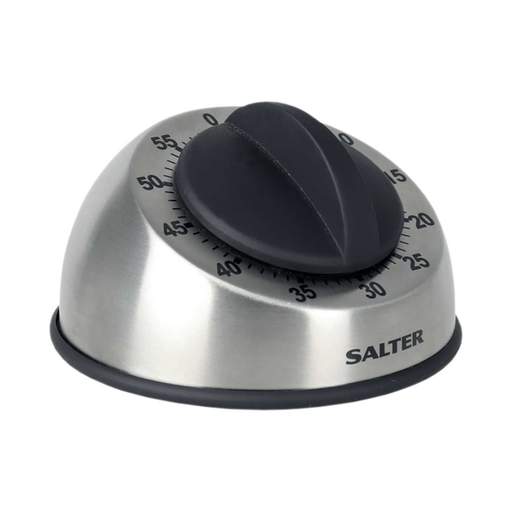 Salter Mechanical Stainless Steel Timer