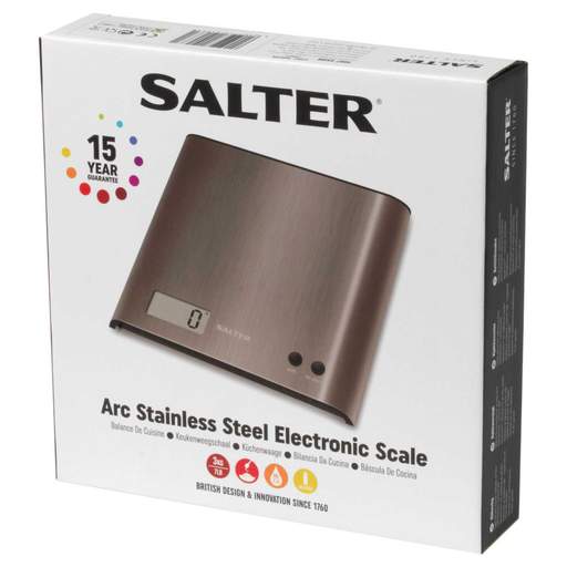 Salter Stainless Steel Platform Digital Kitchen Scales - Image 3