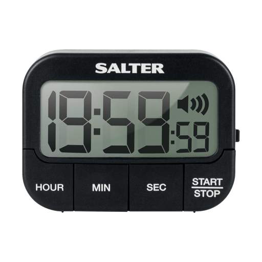 Salter Loud Digital Kitchen Timer Black - Image 4