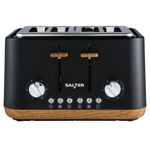 Salter 4 Slice Toronto Toaster - Black
