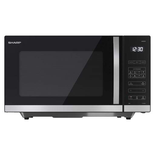 Sharp 30L 900W Solo Digital Flatbed Microwave Black
