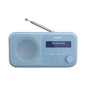 Sharp Tokyo Portable Radio Steel Blue