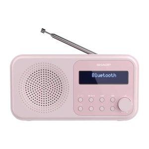Sharp Tokyo Portable Radio Blossom Pink