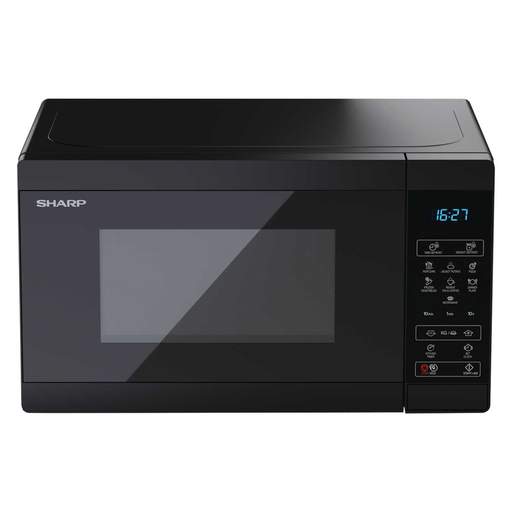 Sharp 20L 800W Solo Electronic Control Microwave - Black - Image 2