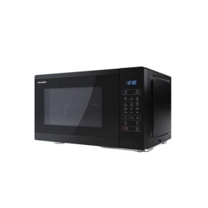 Sharp 25L 900W Grill Electronic Control Microwave - Black
