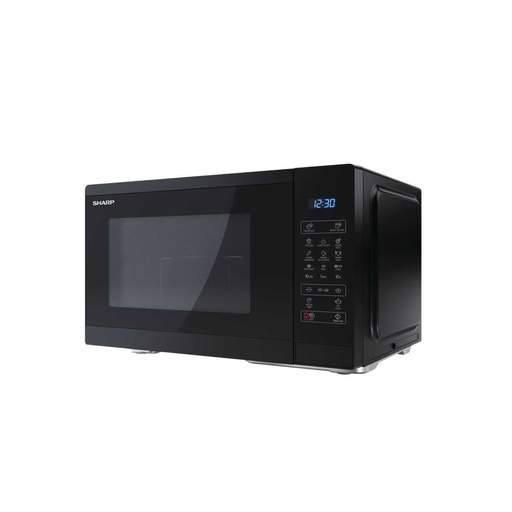 Sharp 25L 900W Grill Electronic Control Microwave - Black