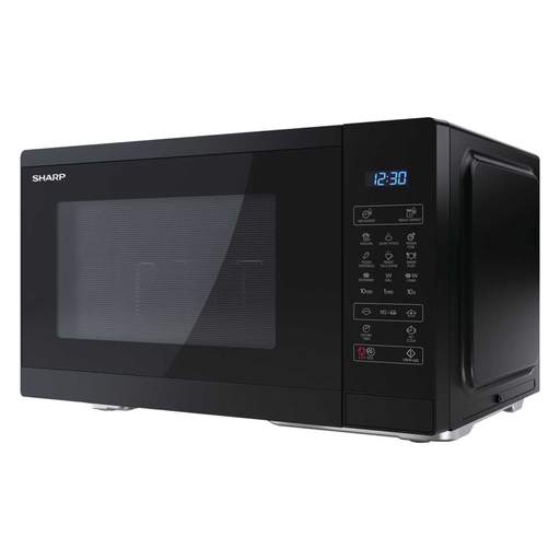 Sharp 25L 900W Grill Electronic Control Microwave - Black - Image 2