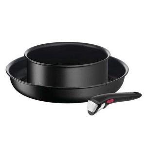 Tefal Ingenio Eco Resist 3 Piece Pan Set