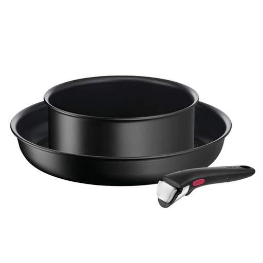 Tefal Ingenio Eco Resist 3 Piece Pan Set