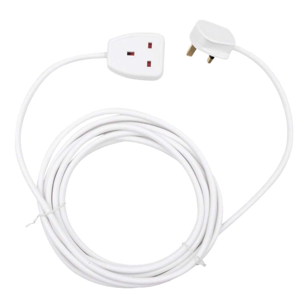 Tower 13A 5m 230V 1 Gang Extension Lead White - Image 2