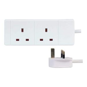 Pro Elec 2 Gang 10m 13A Extension Lead
