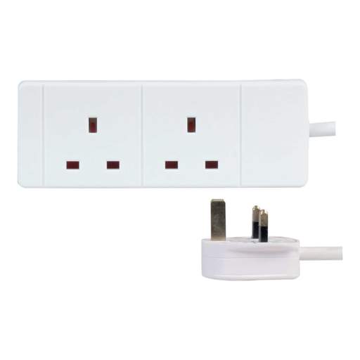 Pro Elec 2 Gang 10m 13A Extension Lead