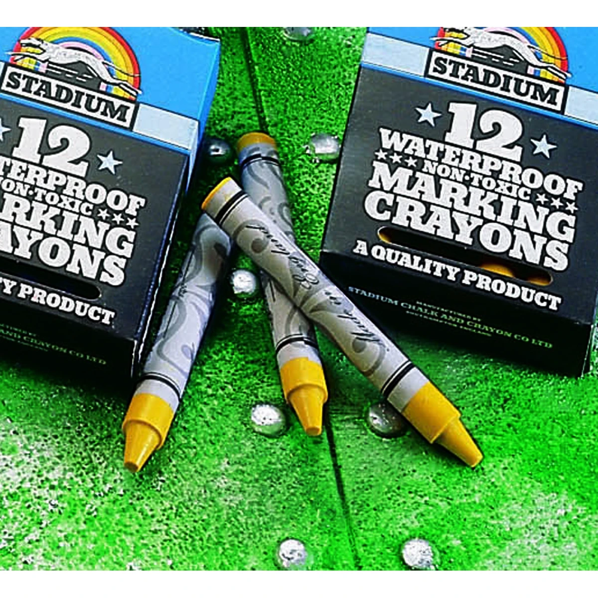 Warehouse Crayon Yellow - 12 Pack - Image 3