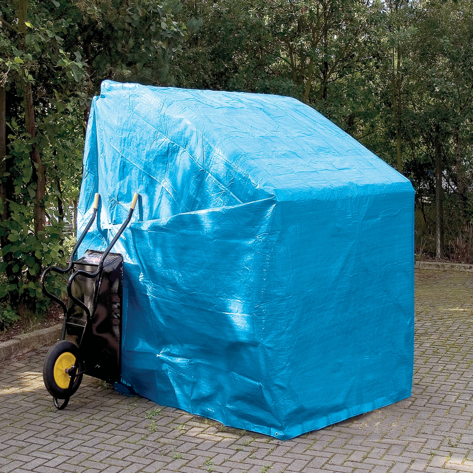 Tarpaulin 5.4 x 3.6m Blue - Image 3