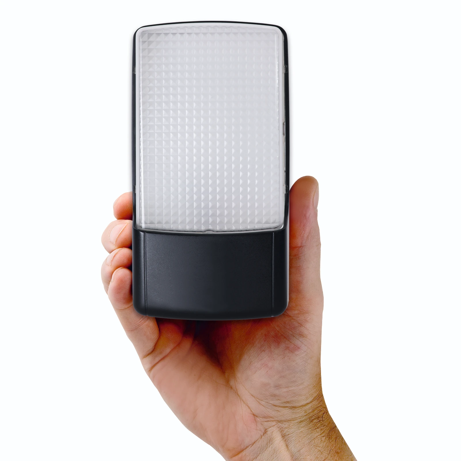 Bulkhead LED Rectangular Outdoor 5w 4000k 310lm IP55 Black/Opal - Image 4