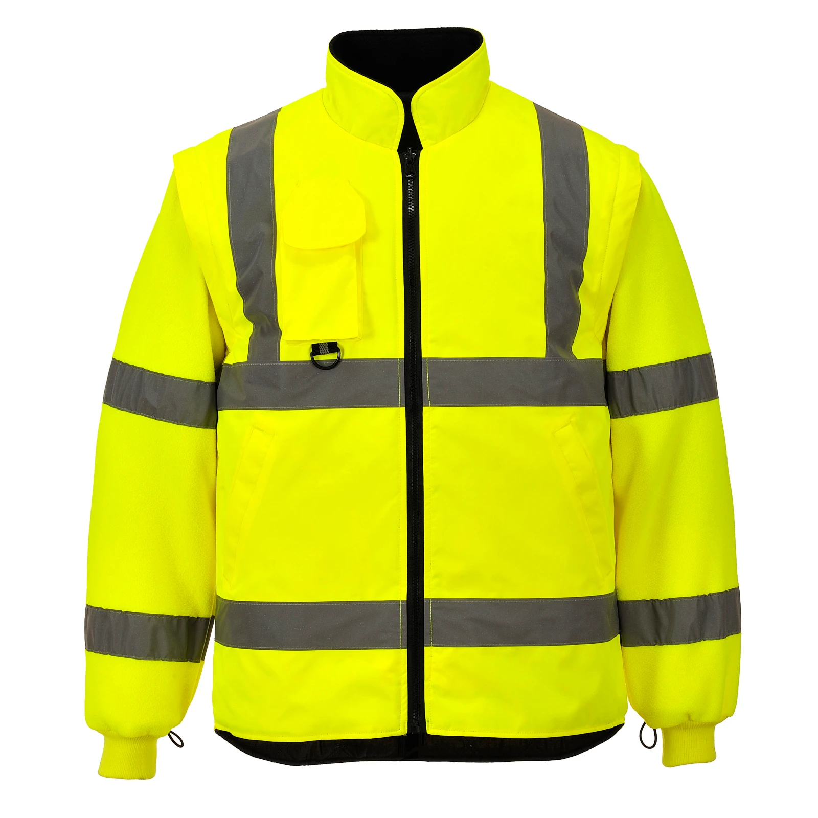 Portwest S427 7-In-1 Highly Innovative Hi-Vis Jacket Medium Yellow - Image 3