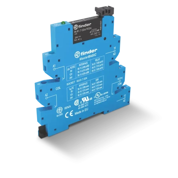 Finder TYPE 39.10 – MASTERINTERFACE – MASTERBASIC SSR RELAY INTERFACE ...