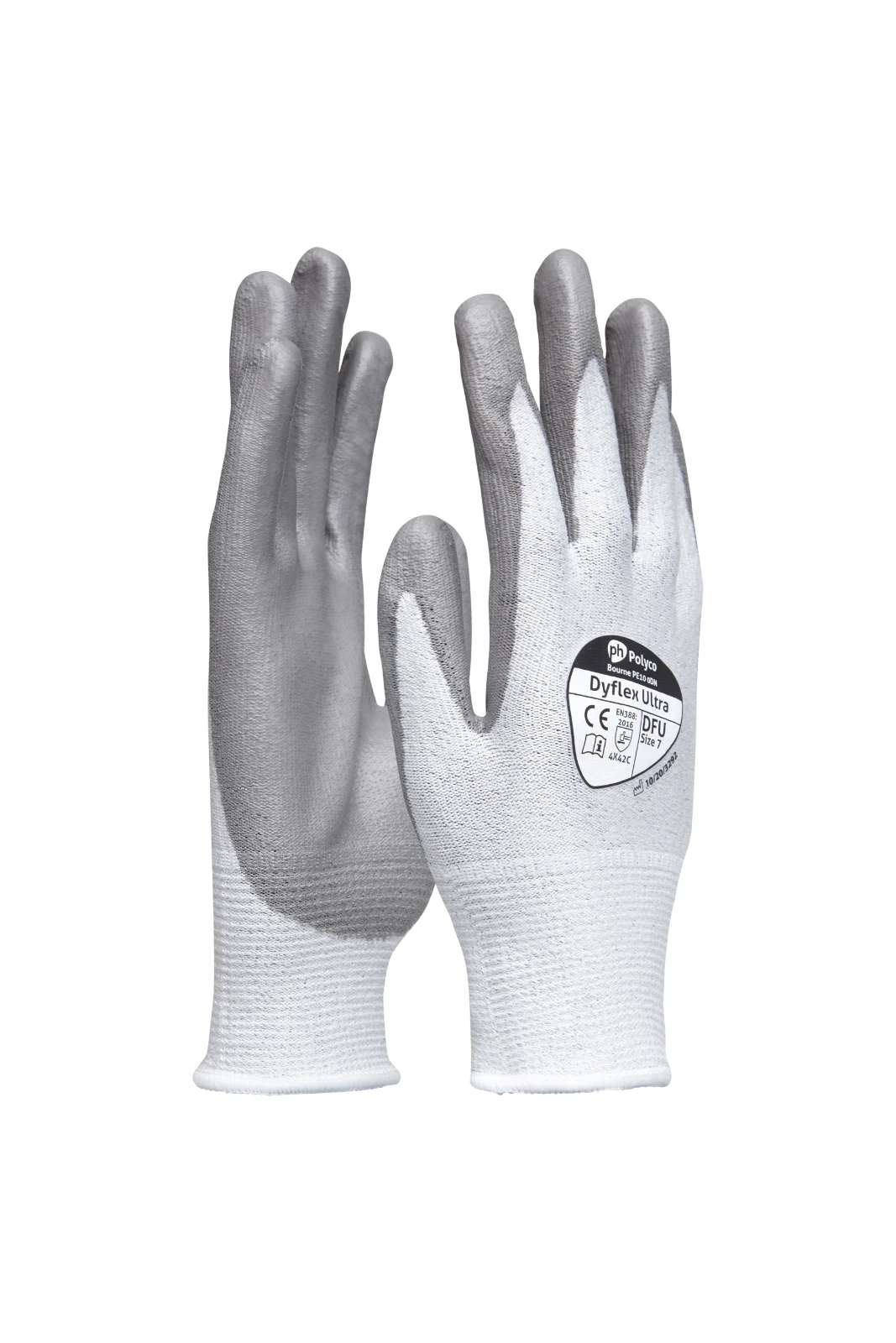 Size 10 Dyflex Ultra Polyurethane Palm Coated Dyneema Cut 5 Glove - Image 3