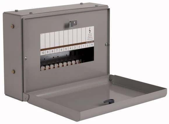 Enclosure 9 Module Door+Terminal IP4X Metal - Image 4